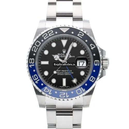 Perfect Replica Rolex Gmt-master II 116710blnr Caliber 3186 Automatic Movement 40mm Steel Case Watch