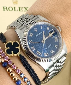 Affordable Replicas Rolex Datejust 116234 Caliber 3135 Automatic Movement 36mm White Gold Case Mens/unisex Watch