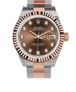 Pleasing Fake Rolex Lady-datejust 279171 Caliber 2236 Automatic Movement 28mm Gold/steel Case Womens Watch