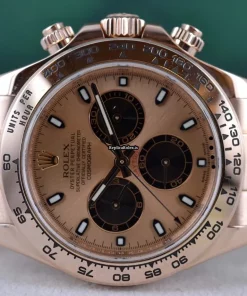 Trustworthy Fake Rolex Daytona 116505 Caliber 4130 Automatic Movement 40mm Rose Gold Case Mens/unisex Watch