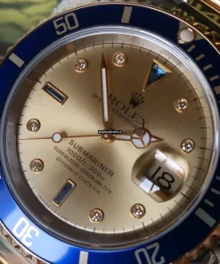 Special Replica Rolex Submariner Date 16613 Automatic Movement Gold/steel Case Watch