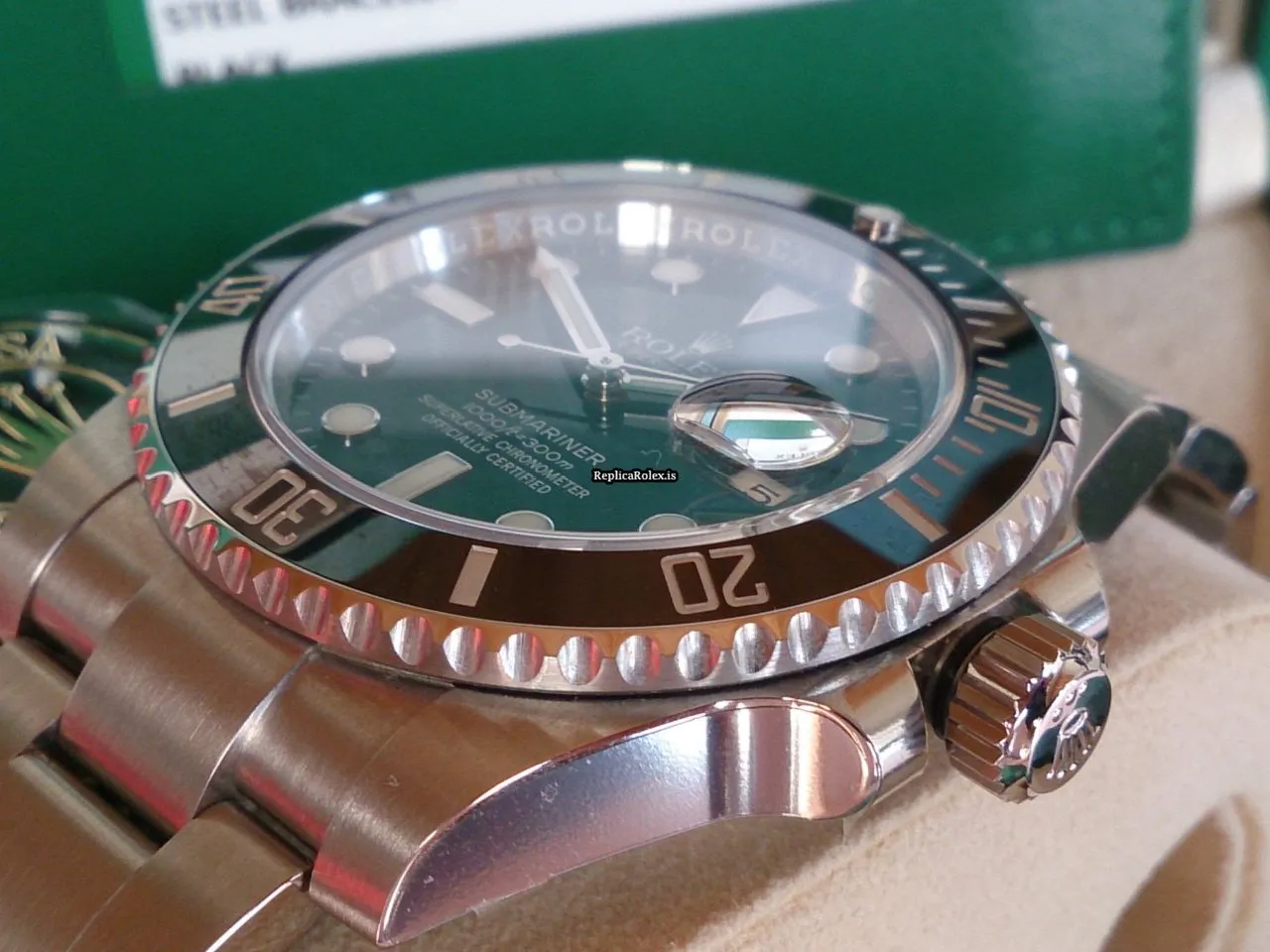 Fantastic Replica Rolex Submariner Date 116610 Automatic Movement Steel Case Watch - Image 11