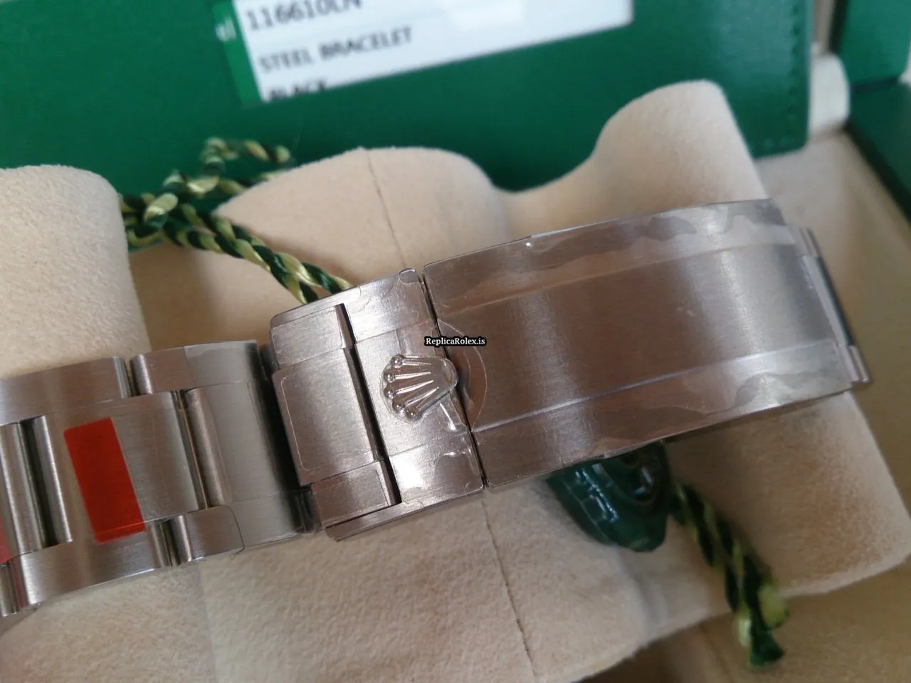 Fantastic Replica Rolex Submariner Date 116610 Automatic Movement Steel Case Watch - Image 6