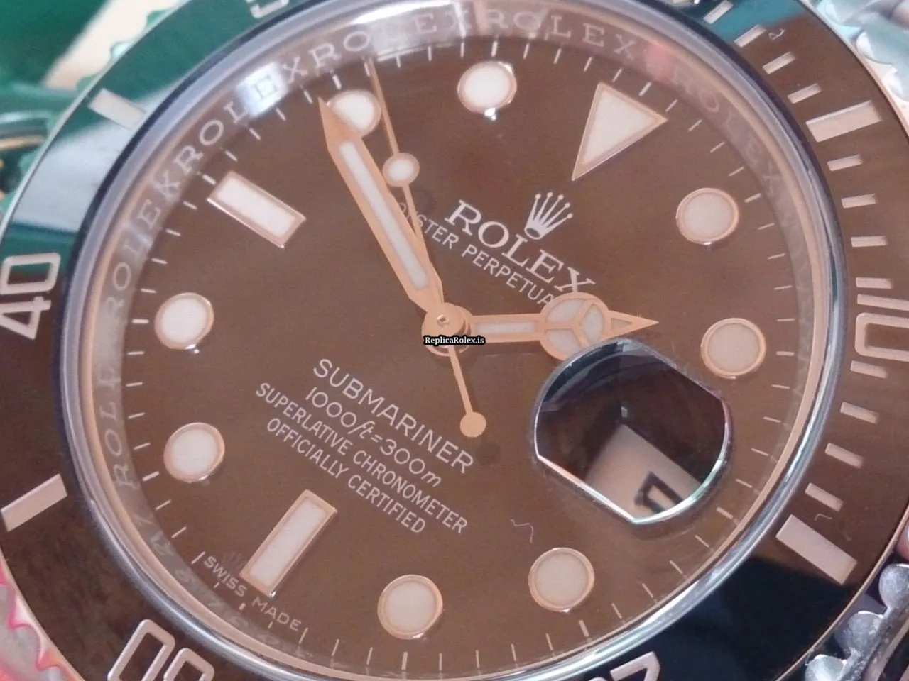 Fantastic Replica Rolex Submariner Date 116610 Automatic Movement Steel Case Watch - Image 9