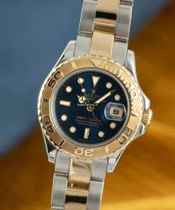 Amazing Replica Rolex Yacht-master 69623 Caliber 2135 Automatic Movement 29mm Gold/steel Case Womens Watch