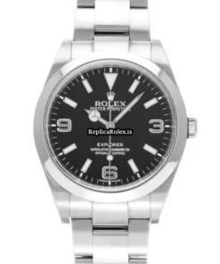 Luxury Replica Rolex Explorer 214270 Caliber 3132 Automatic Movement 39mm Steel Case Watch