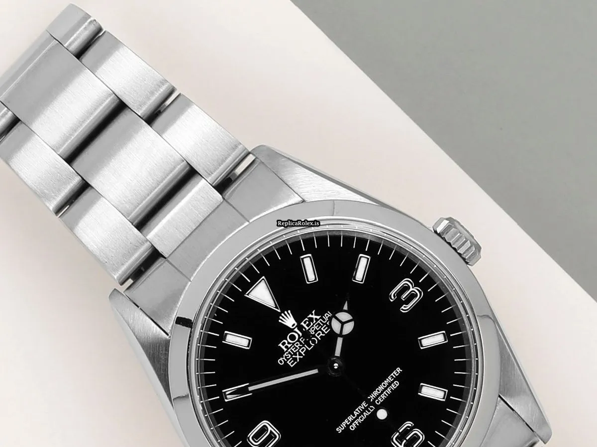 Recommend Copies Rolex Explorer 14270 Automatic Movement 36mm Steel Case Watch - Image 3