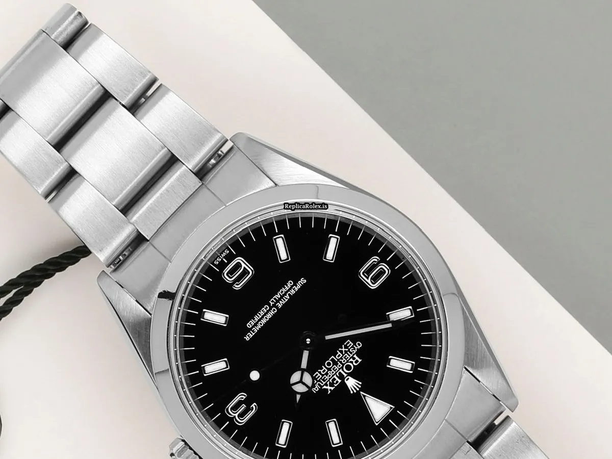 Recommend Copies Rolex Explorer 14270 Automatic Movement 36mm Steel Case Watch - Image 4