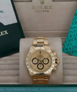 Affordable Fakes Rolex Daytona 16528 Caliber 4030 Automatic Movement 40mm Yellow Gold Case Mens/unisex Watch