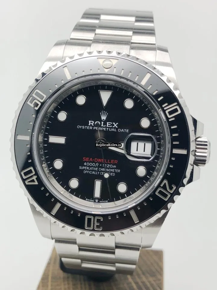 Wonderful Replica Rolex Sea-dweller 126600 Caliber 3235 Automatic Movement 43mm Steel Case Mens/unisex Watch - Image 4
