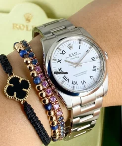 Fine Fake Rolex Air King 114200 Caliber 3130 Automatic Movement 34mm Steel Case Mens/unisex Watch