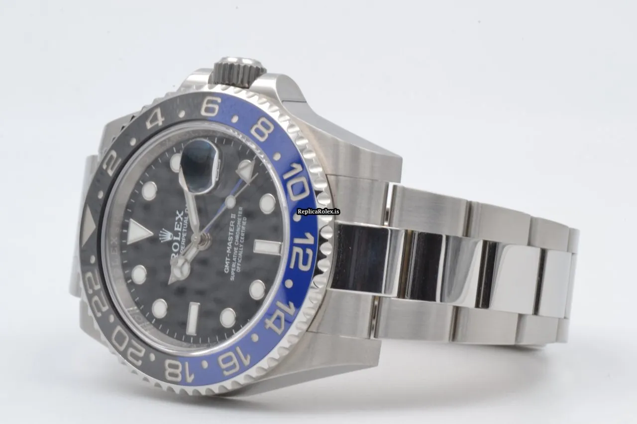 Exquisite Replica Rolex Gmt-master II 116710blnr Caliber 3186 Automatic Movement 40mm Steel Case Mens/unisex Watch - Image 4