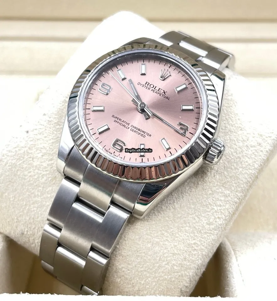Discount Replica Rolex Oyster Perpetual 31 177234 Automatic Movement 31mm Steel Case Watch - Image 3