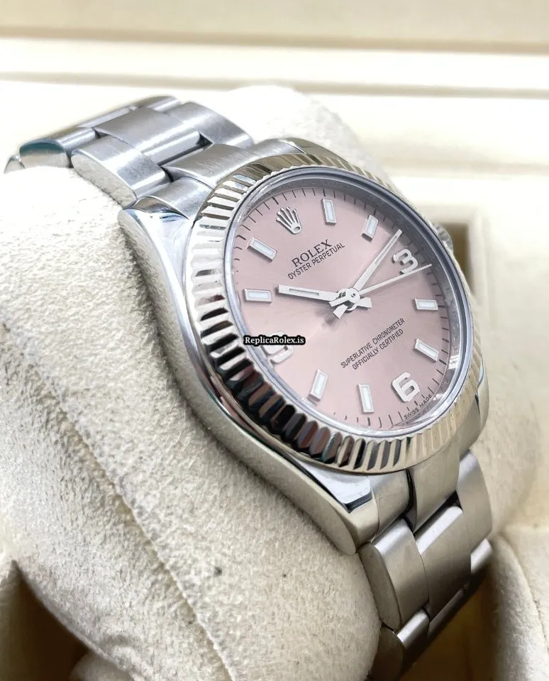 Discount Replica Rolex Oyster Perpetual 31 177234 Automatic Movement 31mm Steel Case Watch - Image 4