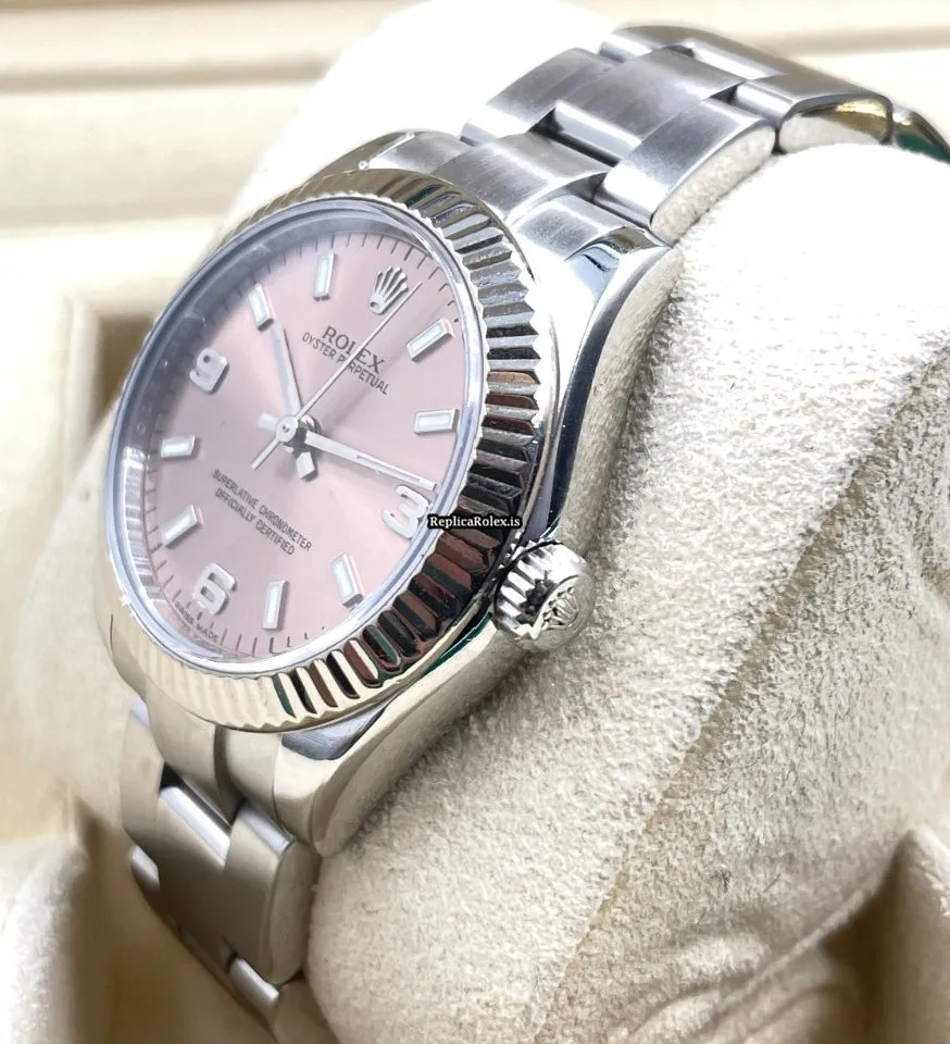 Discount Replica Rolex Oyster Perpetual 31 177234 Automatic Movement 31mm Steel Case Watch - Image 5
