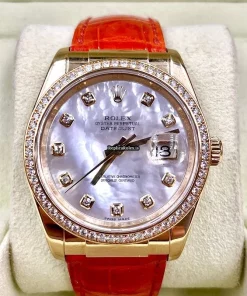 Fabulous Replica Rolex Datejust 116188 Caliber 3135 Automatic Movement 36mm Yellow Gold Case Mens/unisex Watch