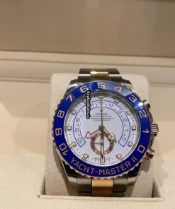 Quality Replica Rolex Yacht-master II 116681 Caliber 4161 Automatic Movement 44mm Gold/steel Case Mens/unisex Watch