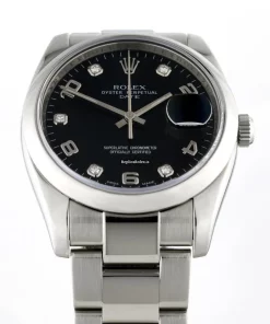 Luxury Replica Rolex Oyster Perpetual Date 115200 Automatic Movement 34mm Steel Case Watch