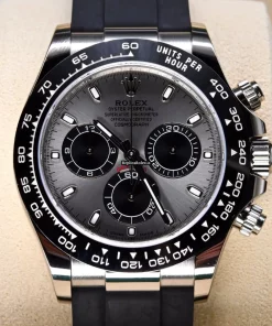 Wonderful Replica Rolex Daytona 116519ln Caliber 4130 Automatic Movement 40mm White Gold Case Mens/unisex Watch