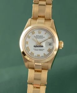 Unique Fake Rolex Lady-datejust 79168 Caliber 2235 Automatic Movement 26mm Yellow Gold Case Womens Watch