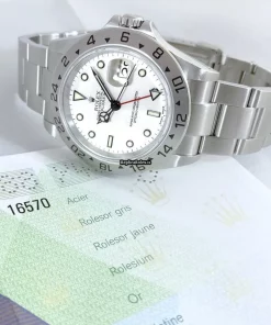 Stylish Replica Rolex Explorer II 16570 Caliber 3185 Automatic Movement 40mm Steel Case Mens/unisex Watch