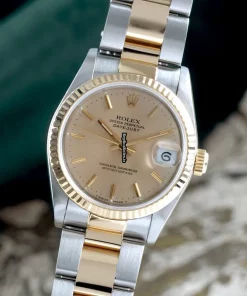 Marvellous Fake Rolex Lady-datejust 68273 Caliber 2135 Automatic Movement 31mm Gold/steel Case Womens Watch