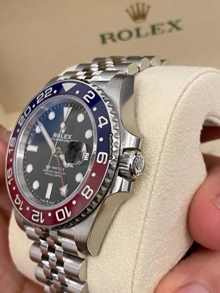 Trustworthy Fake Rolex Gmt-master II 126710blro Caliber 3285 Automatic Movement 40mm Steel Case Mens/unisex Watch - Image 5