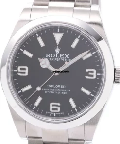 Popular Fake Rolex Explorer 214270 Automatic Movement 39mm Steel Case Mens/unisex Watch