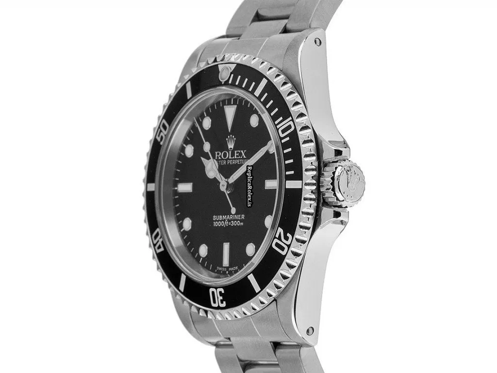 Terrific Fake Rolex Submariner 114060 Caliber 3130 Automatic Movement 40mm Steel Case Mens/unisex Watch - Image 2