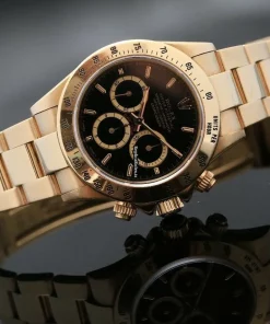 Recommend Copy Rolex Daytona 16528 Automatic Movement 40mm Yellow Gold Case Watch