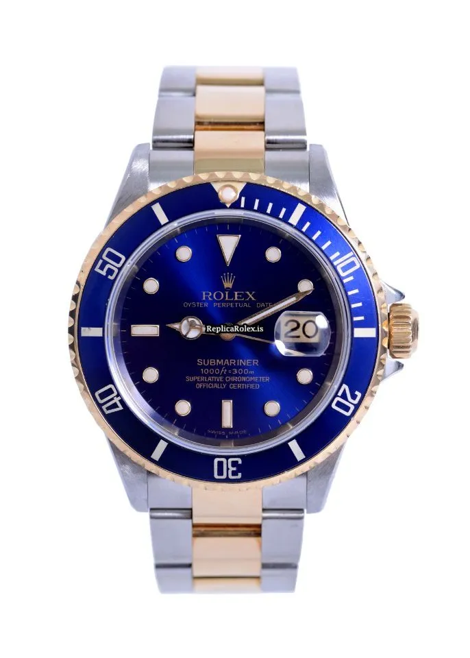 1:1 Fake Rolex Submariner Date 16613 Caliber 3135 Automatic Movement 40mm Gold/steel Case Mens/unisex Watch