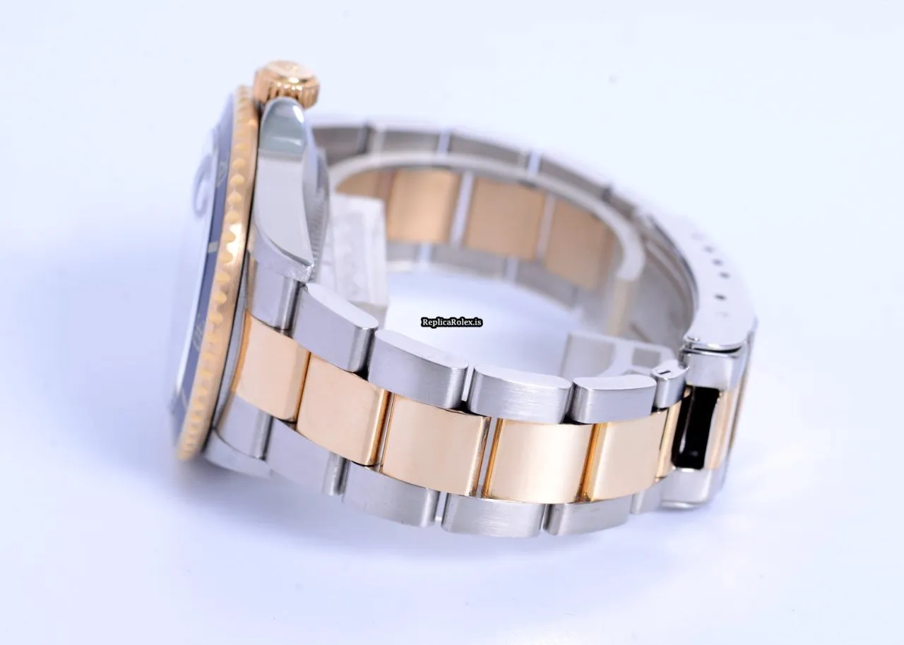 1:1 Fake Rolex Submariner Date 16613 Caliber 3135 Automatic Movement 40mm Gold/steel Case Mens/unisex Watch - Image 3