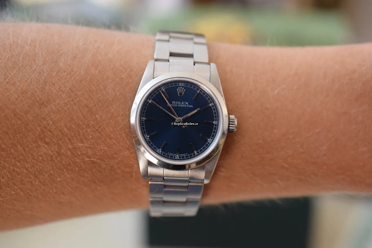 Excellent Copy Rolex Oyster Perpetual 31 67480 Automatic Movement 31mm Steel Case Womens Watch - Image 11