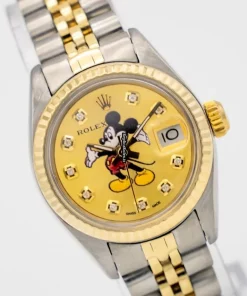 Appealing Clone Rolex Lady-datejust 6917 Caliber 2030 Automatic Movement 26mm Gold/steel Case Womens Watch