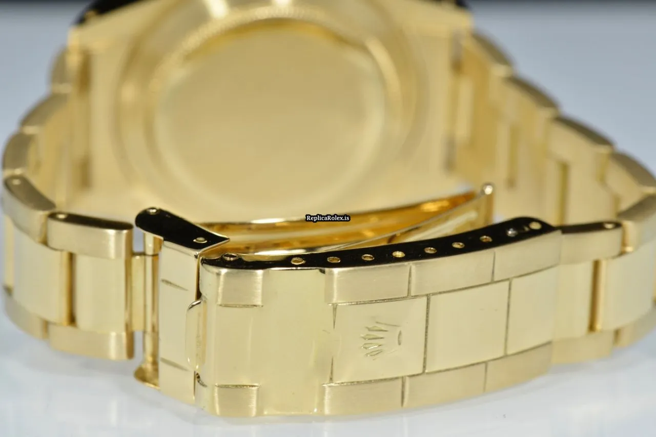 Exquisite Clone Rolex Submariner Date 16808 Caliber 3035 Automatic Movement 40mm Yellow Gold Case Mens/unisex Watch - Image 7