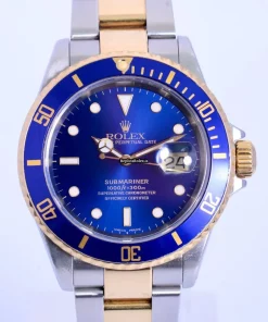 Wonderful Replica Rolex Submariner Date 16613 Automatic Movement 40mm Gold/steel Case Mens/unisex Watch