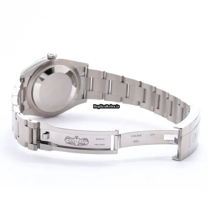 Excellent Fake Rolex Oyster Perpetual 34 124200 Caliber 2232 Automatic Movement 34mm Steel Case Mens/unisex Watch - Image 6