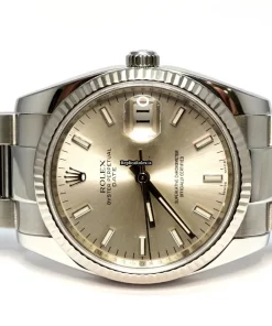 Ideal Fake Rolex Oyster Perpetual Date 115234 Caliber 3135 Automatic Movement 34mm Gold/steel Case Mens/unisex Watch