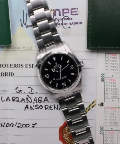 Exquisite Replicas Rolex Explorer 114270 Caliber 3130 Automatic Movement 36mm Steel Case Mens/unisex Watch