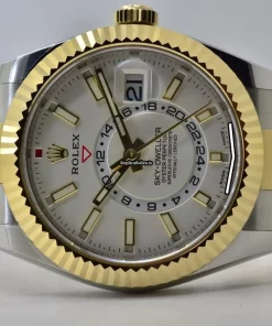 Excellent Replica Rolex Sky-dweller 326933 Automatic Movement 42mm Gold/steel Case Mens/unisex Watch