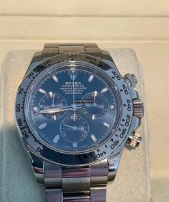 Awesome Replica Rolex Daytona 116509 Caliber 4130 Automatic Movement 40mm White Gold Case Mens/unisex Watch