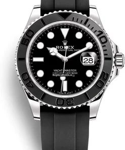 Defect Imitation Rolex Yacht-master 42 226659 Caliber 3235 Automatic Movement 42mm White Gold Case Mens/unisex Watch