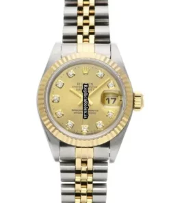 Well Made Replica Rolex Lady-datejust 69173g Automatic Movement 26mm Steel Case Womens Watch