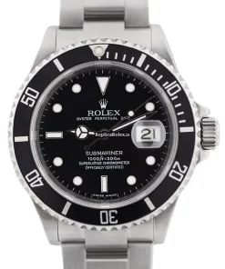 Perfect Fake Rolex Submariner Date 16610 Automatic Movement 40mm Steel Case Watch