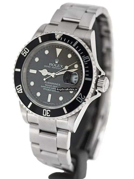 Perfect Fake Rolex Submariner Date 16610 Automatic Movement 40mm Steel Case Watch - Image 2