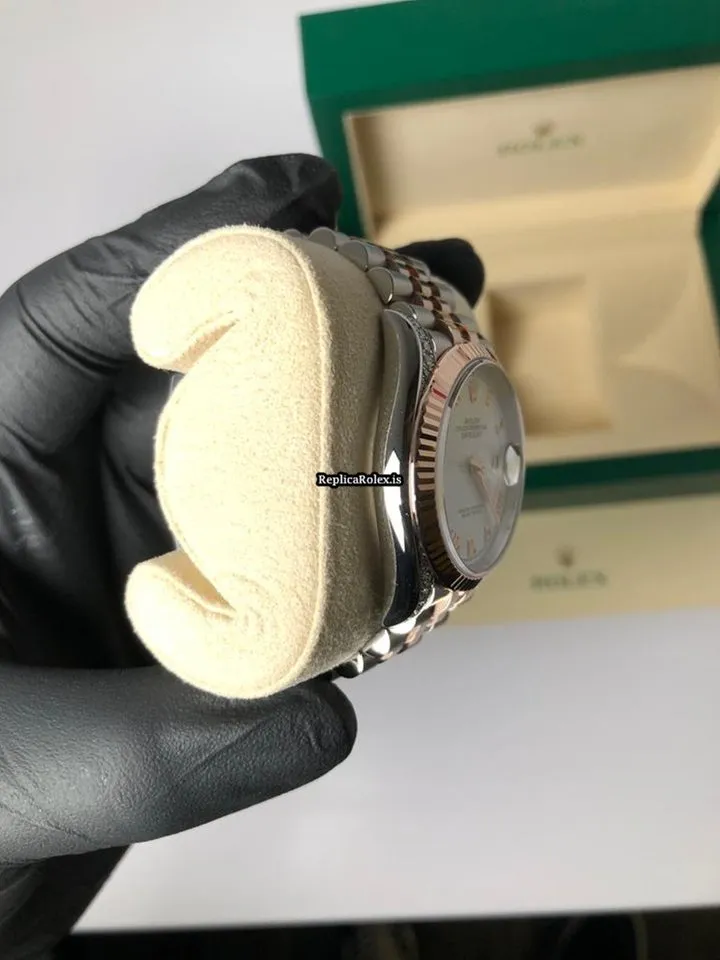 Cheap Replica Rolex Datejust 126231 Caliber 3235 Automatic Movement 36mm Gold/steel Case Mens/unisex Watch - Image 4