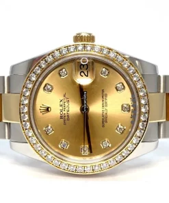Ideal Clone Rolex Lady-datejust 178383 Caliber 2235 Automatic Movement 31mm Gold/steel Case Womens Watch