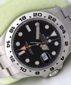 Inexpensive Knockoff Rolex Explorer II 216570 Caliber 3187 Automatic Movement 42mm Steel Case Mens/unisex Watch