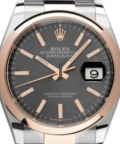 Amazing Replica Rolex Datejust 126201 Caliber 3235 Automatic Movement 36mm Gold/steel Case Mens/unisex Watch