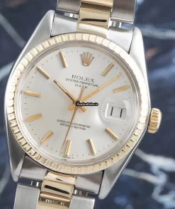 High-end Replica Rolex Oyster Perpetual Date 1505 Caliber 1570 Automatic Movement 34mm Gold/steel Case Mens/unisex Watch